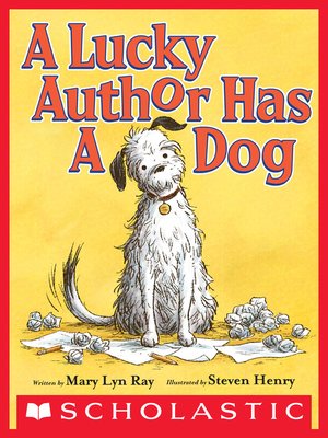 cover image of A Lucky Author Has a Dog